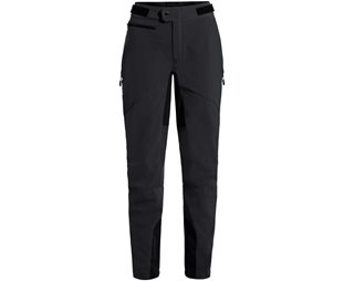 VAUDE Naisten pyöräilyhousut Qimsa II Softshell Pants Women Black/Black
