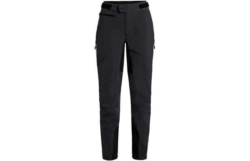 VAUDE Naisten pyöräilyhousut Qimsa II Softshell Pants Women Black/Black