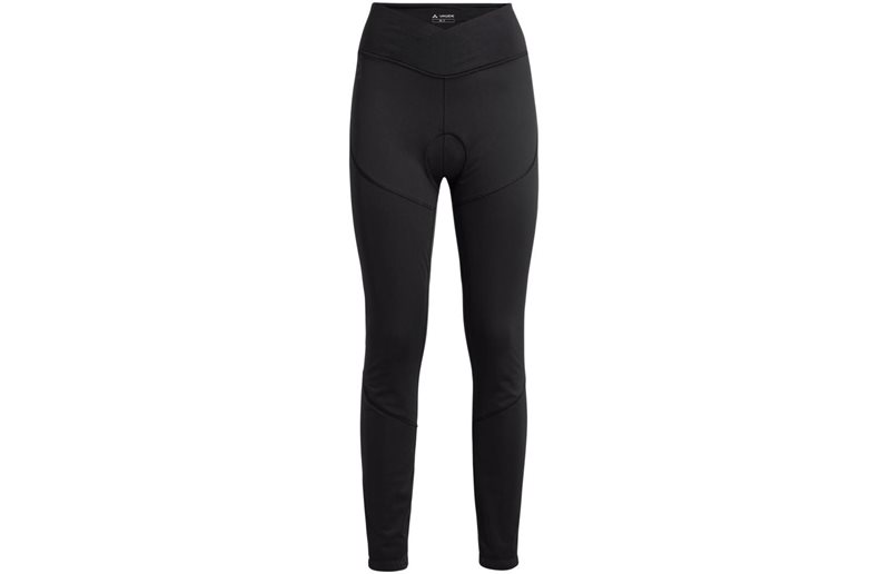 VAUDE Naisten pyöräilyhousut Posta Warm Tights Women Black