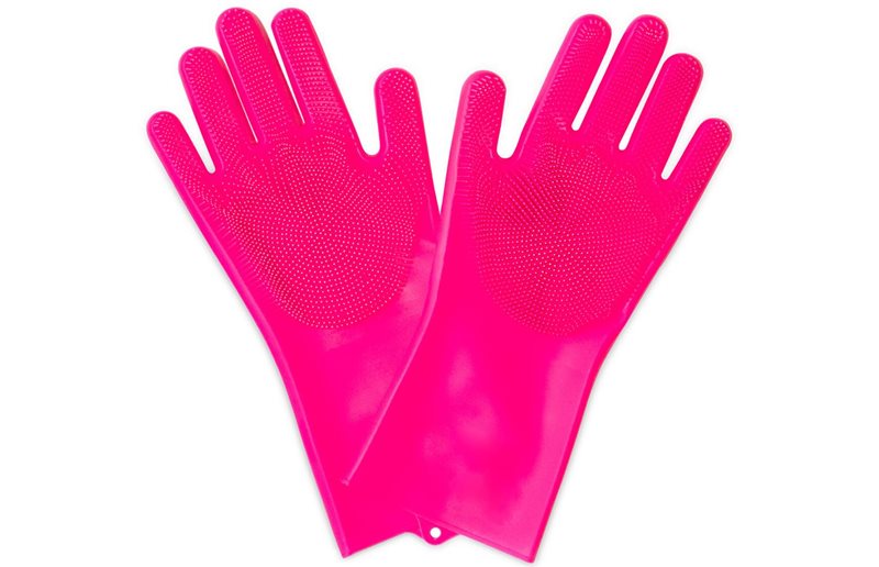 Kumihanskat Muc-Off Deep Scrubber Pinkki 1pari