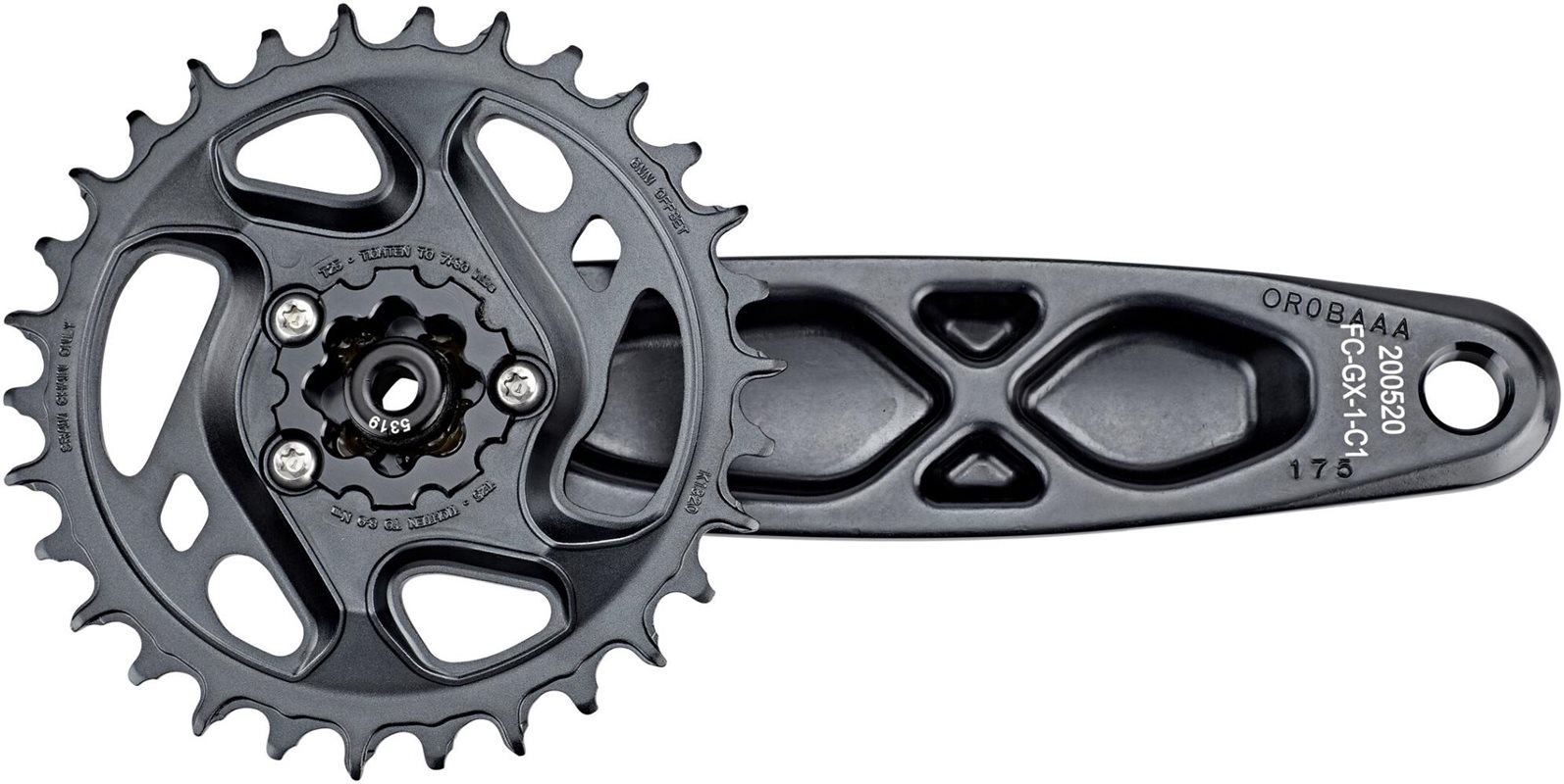 Finn Sram Kranksett Gx Eagle 30T Dub Fat Bike hos oss