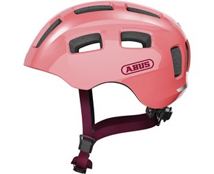 Lasten pyöräilykypärä ABUS Youn-I 2.0 Living Coral