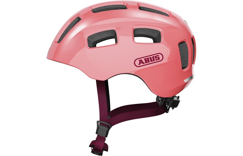 Lasten pyöräilykypärä ABUS Youn-I 2.0 Living Coral