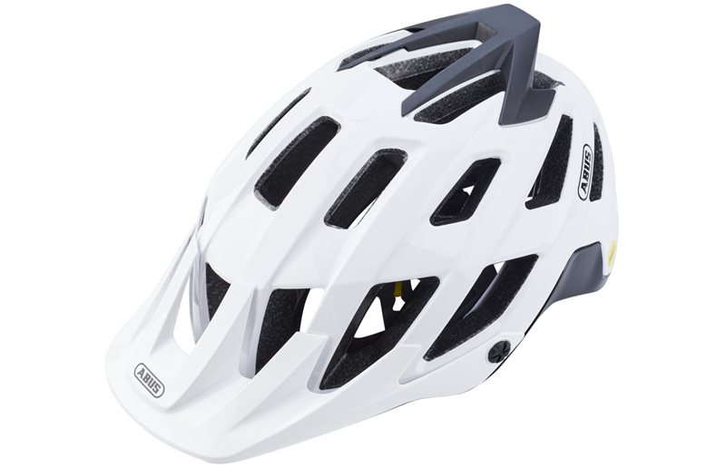 Cykelhjälm Abus Moventor 2.0 MIPS Shiny White