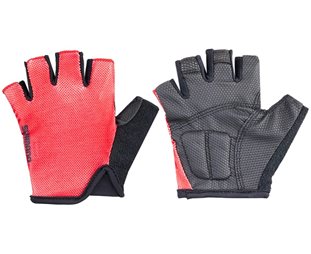 Shimano Airway Short Finger Gloves Kids Red