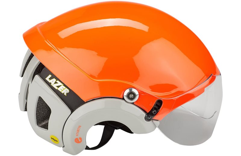 Pyöräilykypärä Lazer Anverz NTA Mips Helmet with LED Grey
