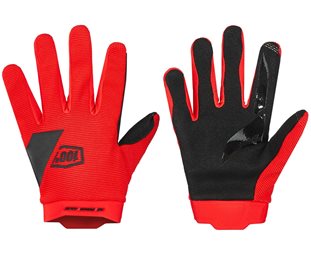 100% Ridecamp Youthgloves Red