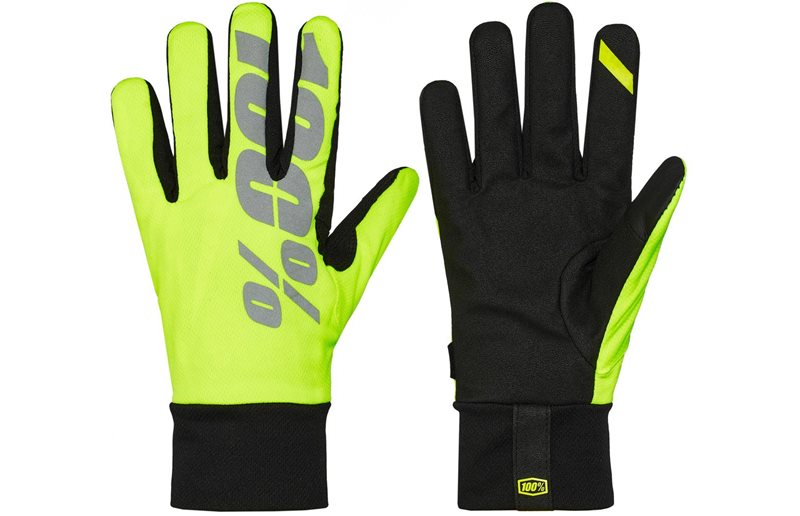 100% Hydromatic Gloves Fluo Yellow