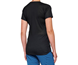 100% Naisten pyöräilypaita Airmatic Womens Jersey Black