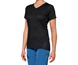 100% Naisten pyöräilypaita Airmatic Womens Jersey Black
