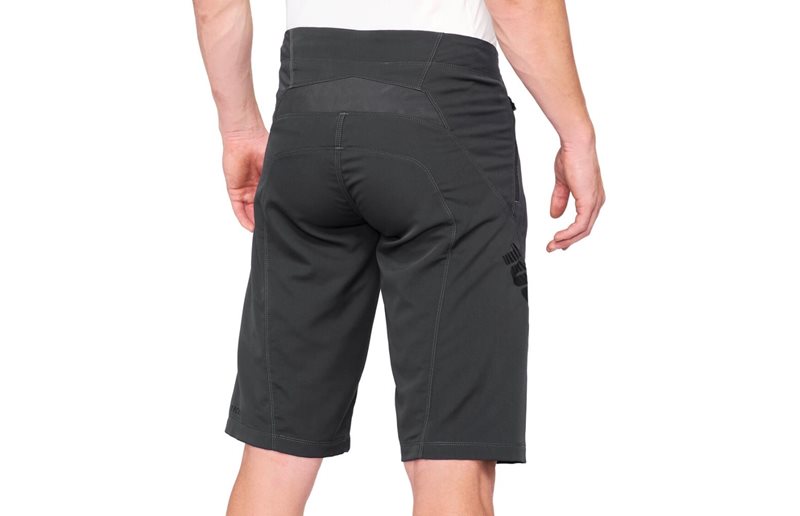 100% Pyöräilyshortsit Airmatic Le Shorts Charcoal