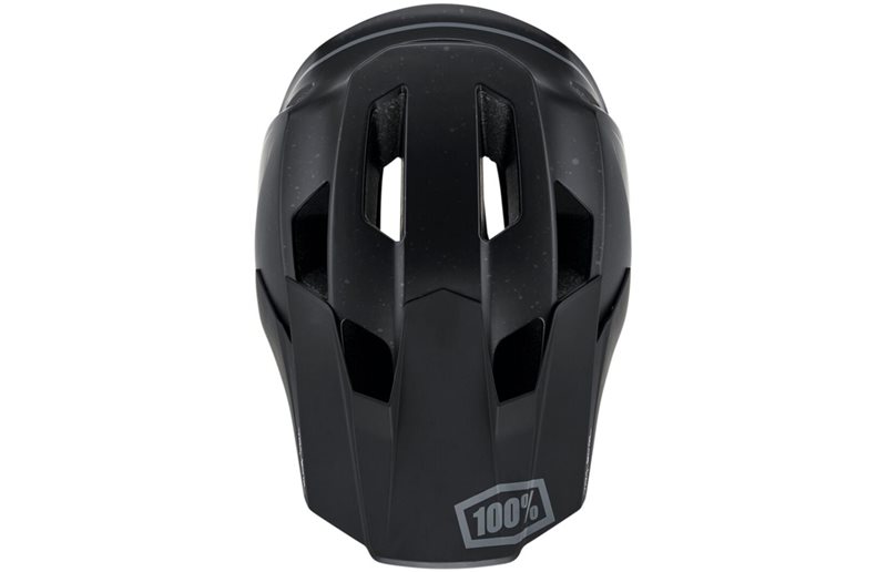 100% Trajecta Helmet Black