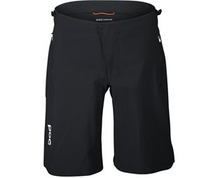 Pyöräilyshortsit POC W's Essential Enduro Shorts Uranium Black