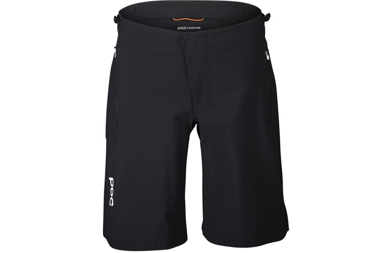 Pyöräilyshortsit POC W's Essential Enduro Shorts Uranium Black