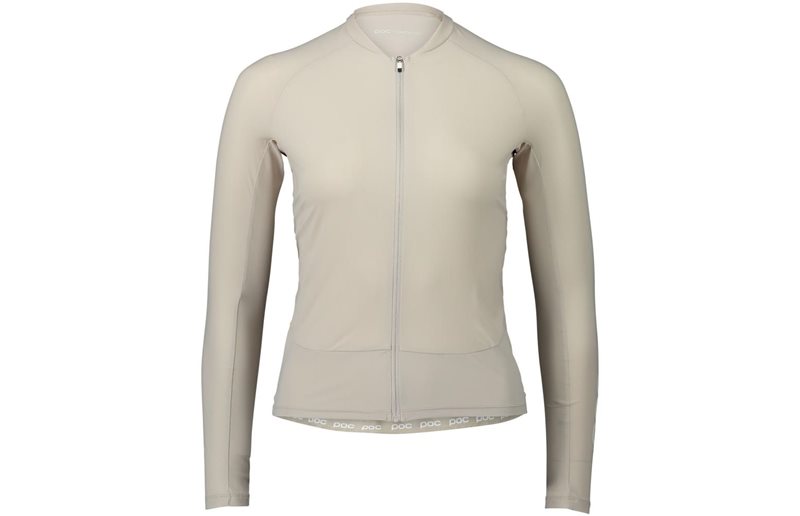 POC Naisten pyöräilypaita Essential Road W's LS Jersey Light Sandstone Beige