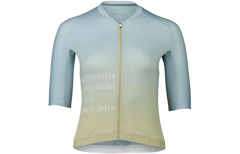POC Pristine Print SS Jersey Women Gradient Mineral Blue