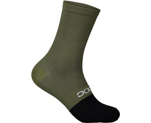 Poc Cykelstrumpor Flair Sock Mid Epidote Green/Uranium Black