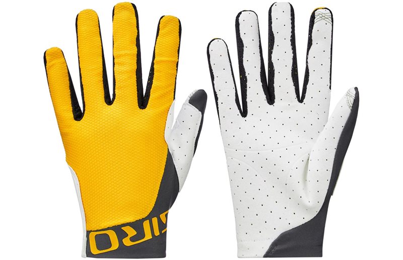 Cykelhandskar Giro Trixter Gloves Men Glaze Yellow/Portaro Grey