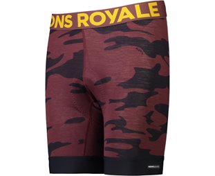 Mons Royale Naisten alusshortsit Enduro Bike Short Liners Women Chocolate Camo