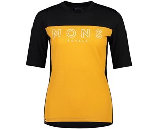 Mons Royale Redwood Enduro VT SS Shirt Women Bl...