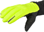 GripGrab Hurricane 2 Tuulenpitävät kevät-/syyshanskat Yellow Hi-Vis
