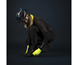 GripGrab Hurricane 2 Tuulenpitävät kevät-/syyshanskat Yellow Hi-Vis