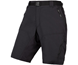 Endura Naisten pyöräilyshortsit Hummvee Shorts + Liner alusshortsit Black