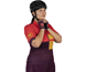 Endura Naisten pyöräilypaita FS260 Print S/S Jersey Pomegranate