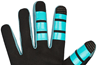 Fox Cykelhandskar Yth Ranger Fire Glove Seafoam