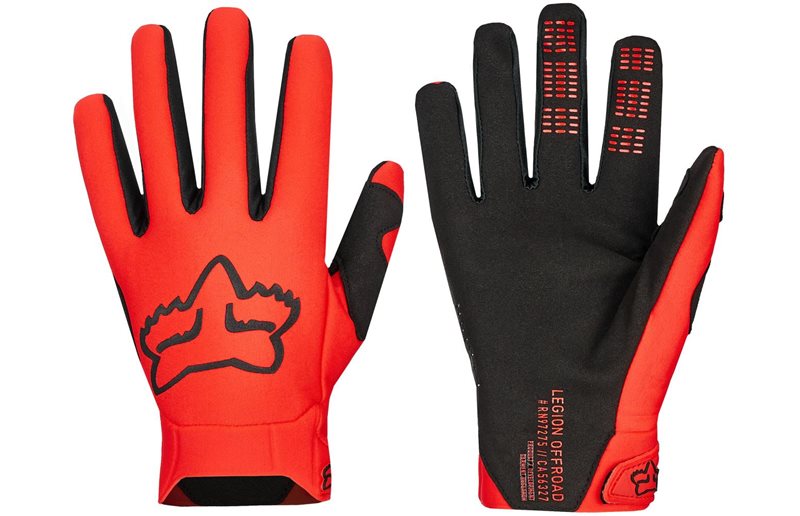 Fox Defend Thermo Off Road Gloves Men Orange Flame