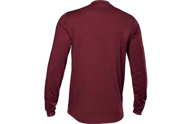 Fox Pyöräilypaita Ranger Drirelease Tred LS Mid Jersey Men Dark Maroon