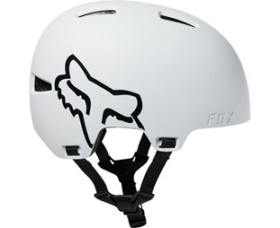 Fox Sykkelhjelm Youth Flight Helmet White