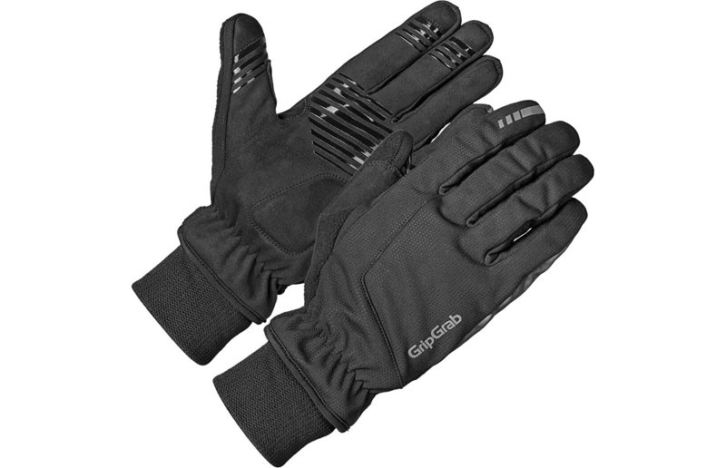 GripGrab Windster 2 Tuulenpitävät talvipyöräilyhanskat Black