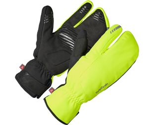 GripGrab Nordic 2 Lobster Vindtäta Vinterhandskar Yellow Hi-Vis