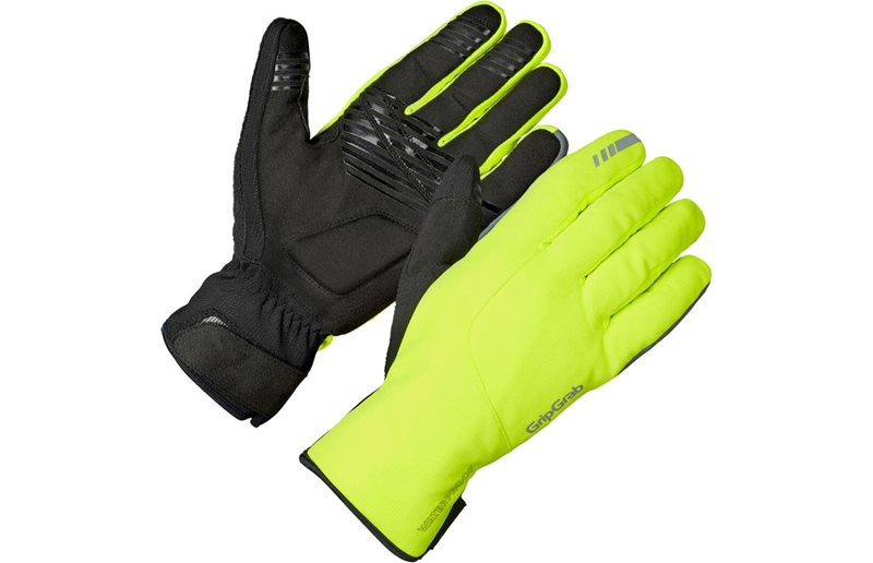 GripGrab Polaris 2 Vattentäta Vinterhandskar Yellow Hi-Vis