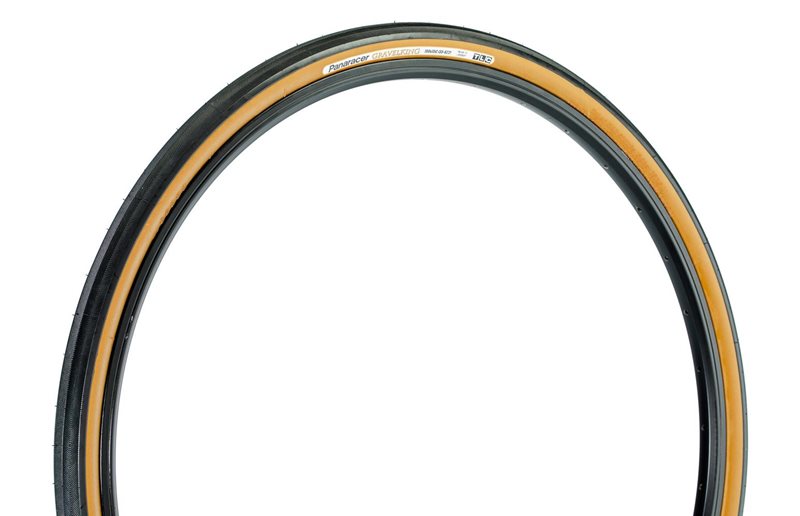 Panaracer GravelKing Slick Folding Tyre TLC Svart/Brun