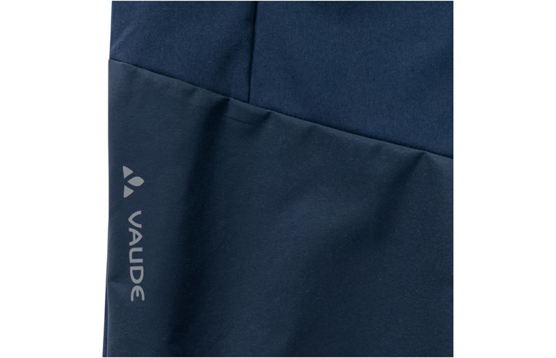 VAUDE Lasten pyöräilyshortsit Moab Stretch Shorts Kids Dark Sea