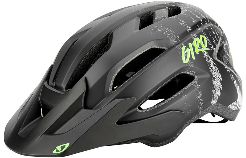 Giro Fixture II Helmet Youth Matte Black/White Ripple