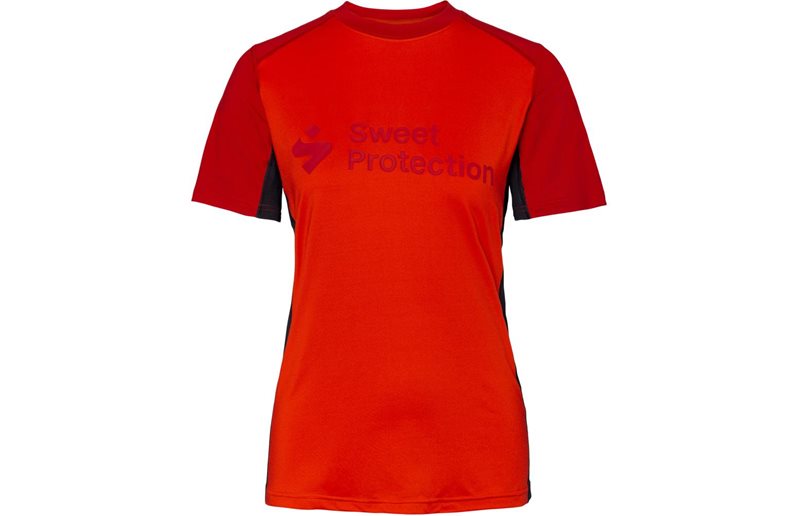 Sweet Protection Naisten pyöräily T-paita Hunter SS Jersey W Tomato