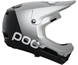 Full Face kypärä POC Coron Air Mips Argentite Silver/Uranium Black Matt