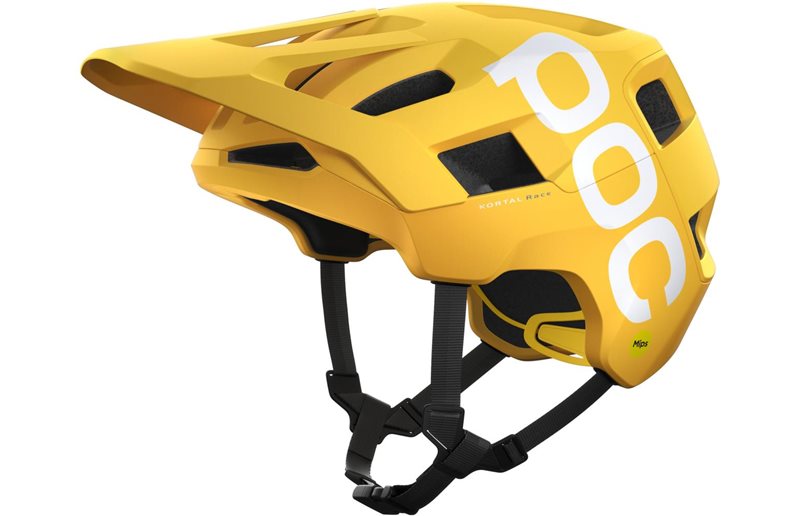 POC Pyöräilykypärä Kortal Race Mips Aventurine Yellow Matt