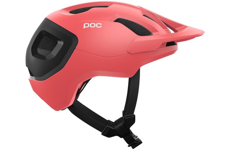 Maastokypärä POC Axion Race Mips Ammolite Coral/Uranium Black Matt