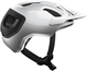 Maastokypärä POC Axion Race Mips Uranium Black/Argentite Silver Matt