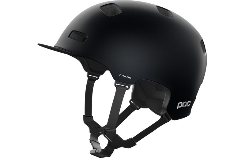 POC Pyöräilykypärä Crane Mips Uranium Black Matt