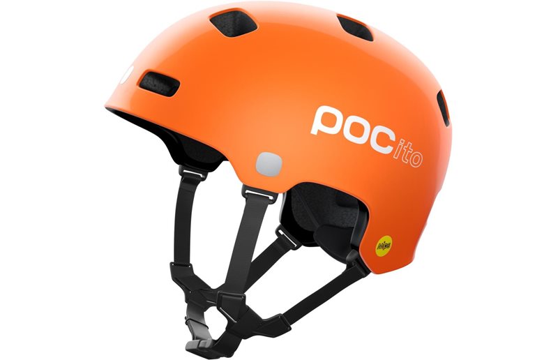 Pyöräilykypärä Poc POCito Crane Mips Fluorescent Orange
