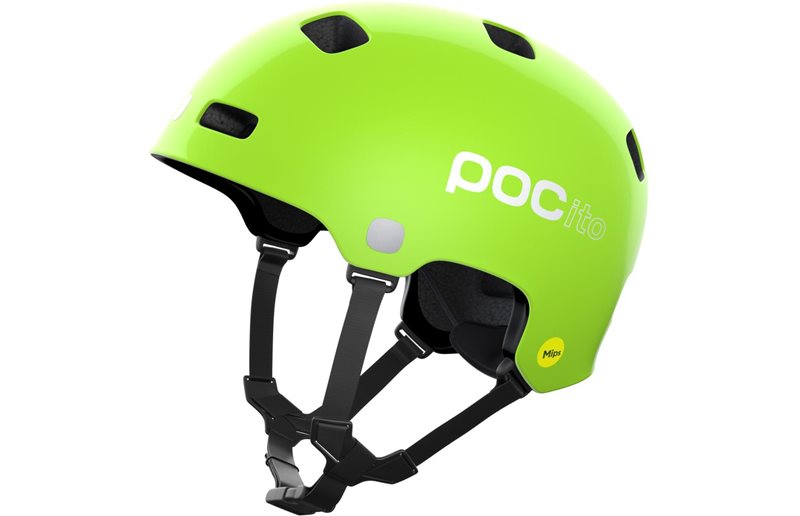 Pyöräilykypärä Poc POCito Crane Mips Fluorescent Yellow