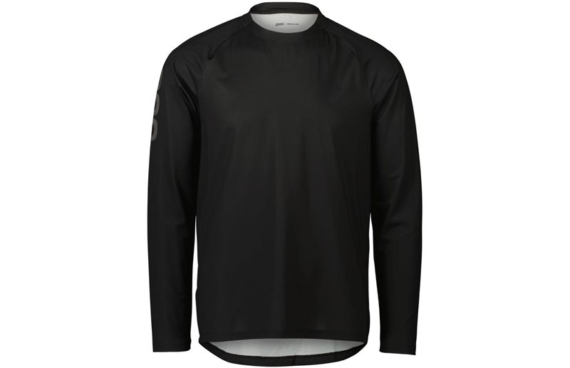 POC Pyöräilypaita Essential MTB LS Jersey Uranium Black