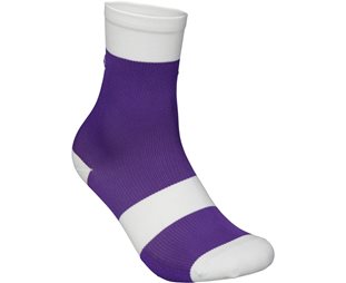 POC Essential MTB Socks Youth Sapphire Purple/Hydrogen White