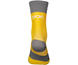 POC Lasten Pyöräilysukat Essential MTB Sock Aventurine Yellow/Sylvanite Grey