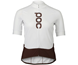 POC Naisten pyöräilypaita Essential Road Logo Jersey Hydrogen White/Axinite Brown